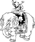 古代线描人物8