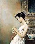 油画