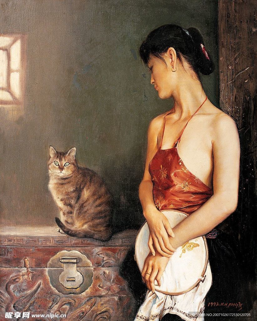油画