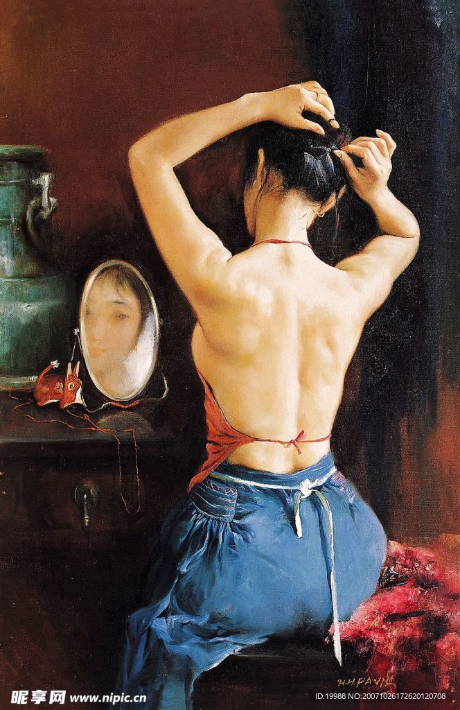 油画