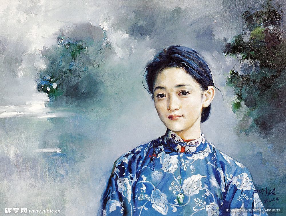 油画