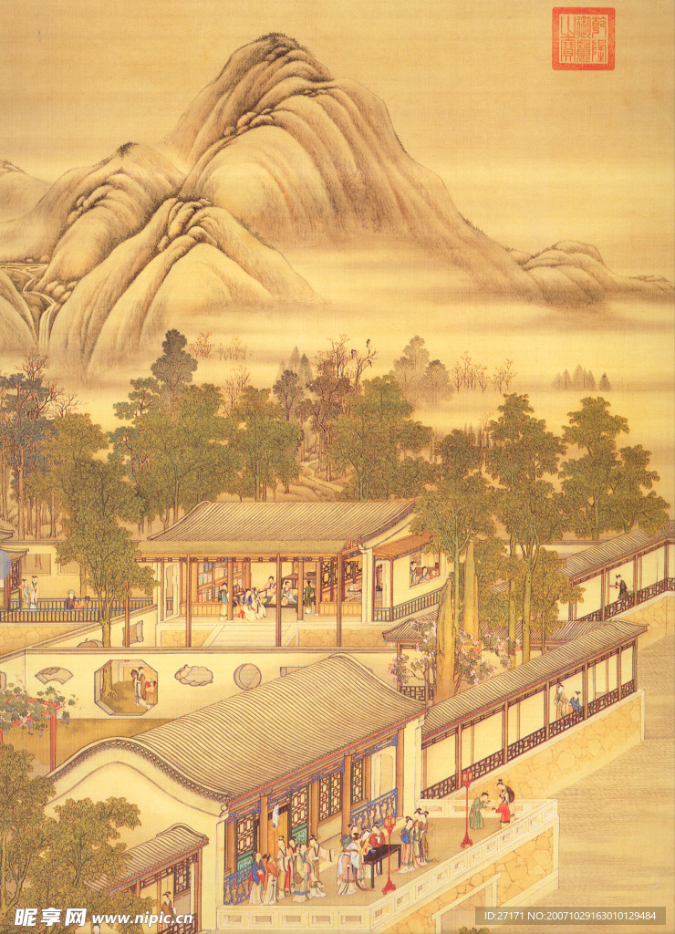 精品古代山水画 高清