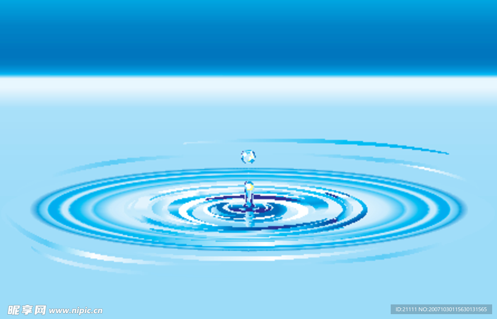 矢量水滴