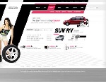 汽车展销公司网站界面