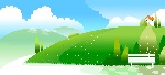 绿色山坡 （背景）
