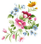 分层花图