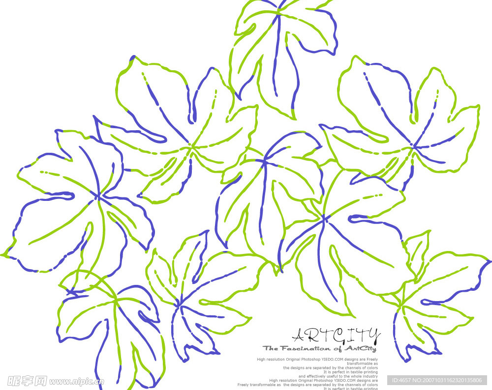 花朵底纹