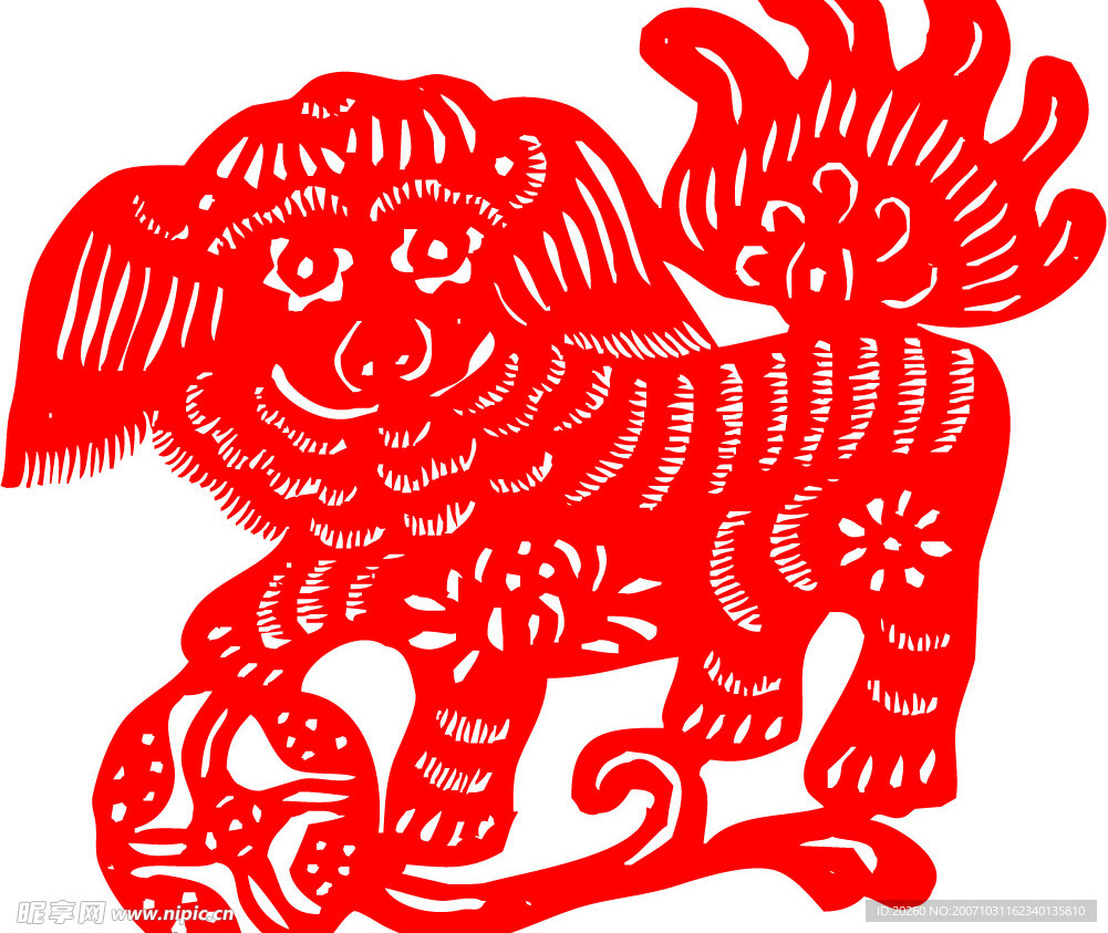 中国民间艺术剪纸