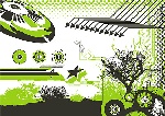 精选潮流设计元素矢量图