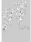 日本线稿花草