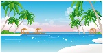 夏日热带风光