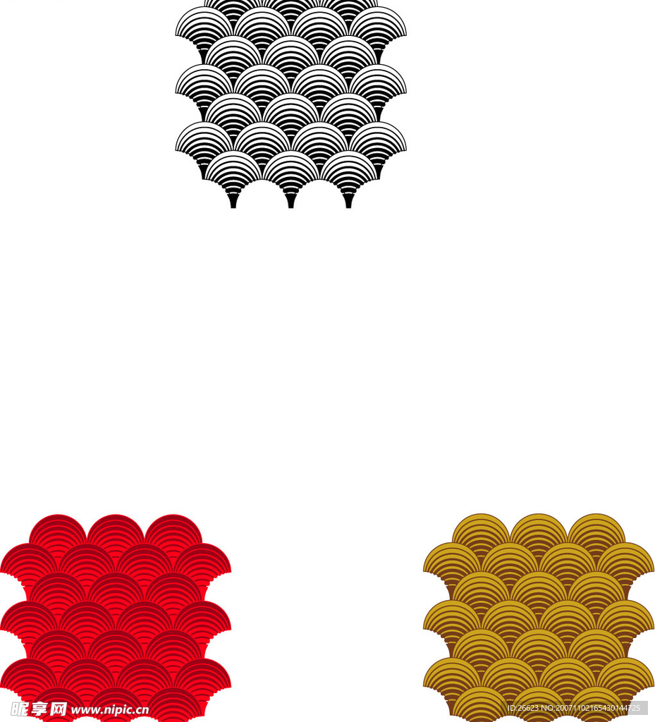 中国传统底纹