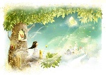 韩国梦幻唯美插画全套10-4