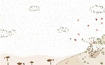 淡雅插画１６-１３