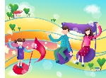 韩国幸福家庭卡通５０-７