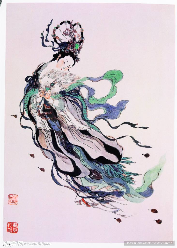 书画作品　戴敦邦一套