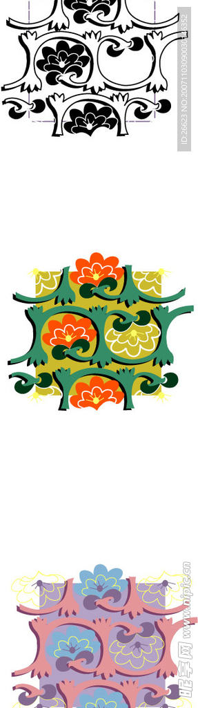 中国传统底纹