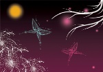 背景花纹