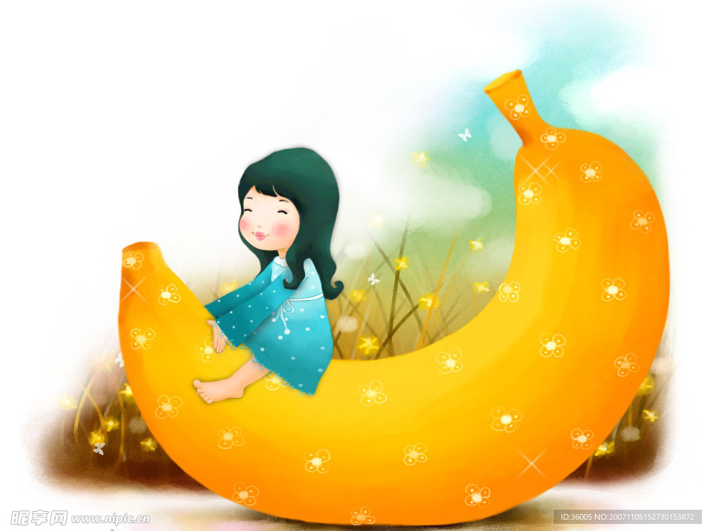儿童梦幻分层图片