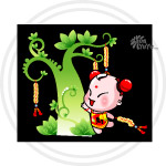 招财童子招财树.cdr