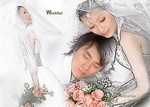 婚纱照模板PSD素材