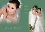 婚纱照模板PSD素材