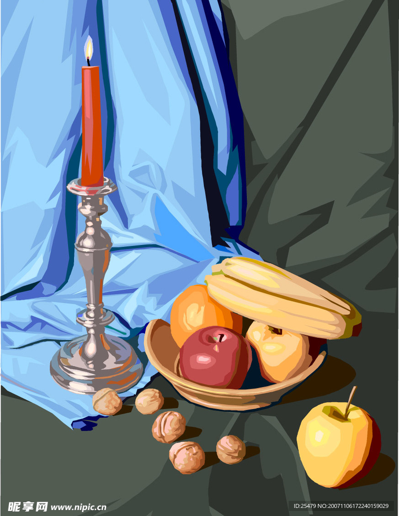 静物绘画