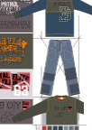 矢量服装图案设计