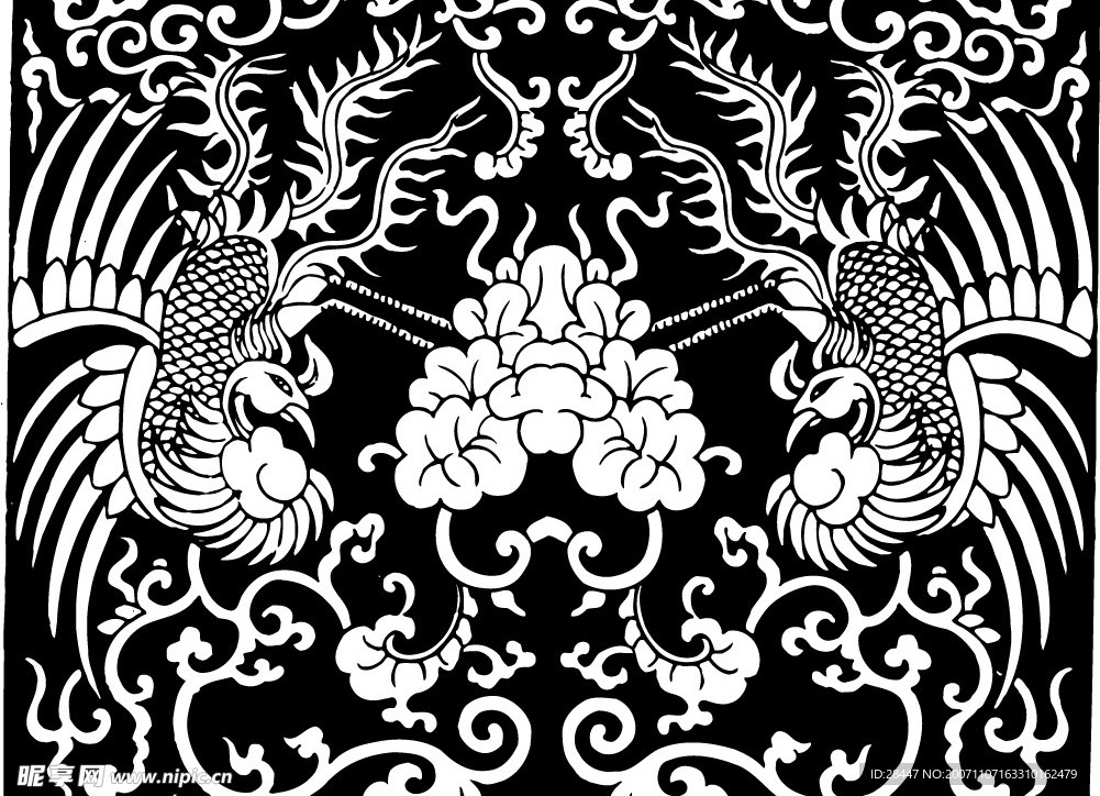古典矢量凤凰（最全集合）