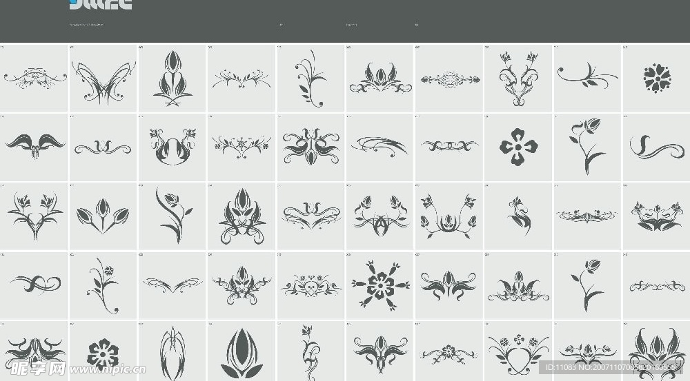 特色花纹