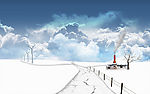 雪地风车
