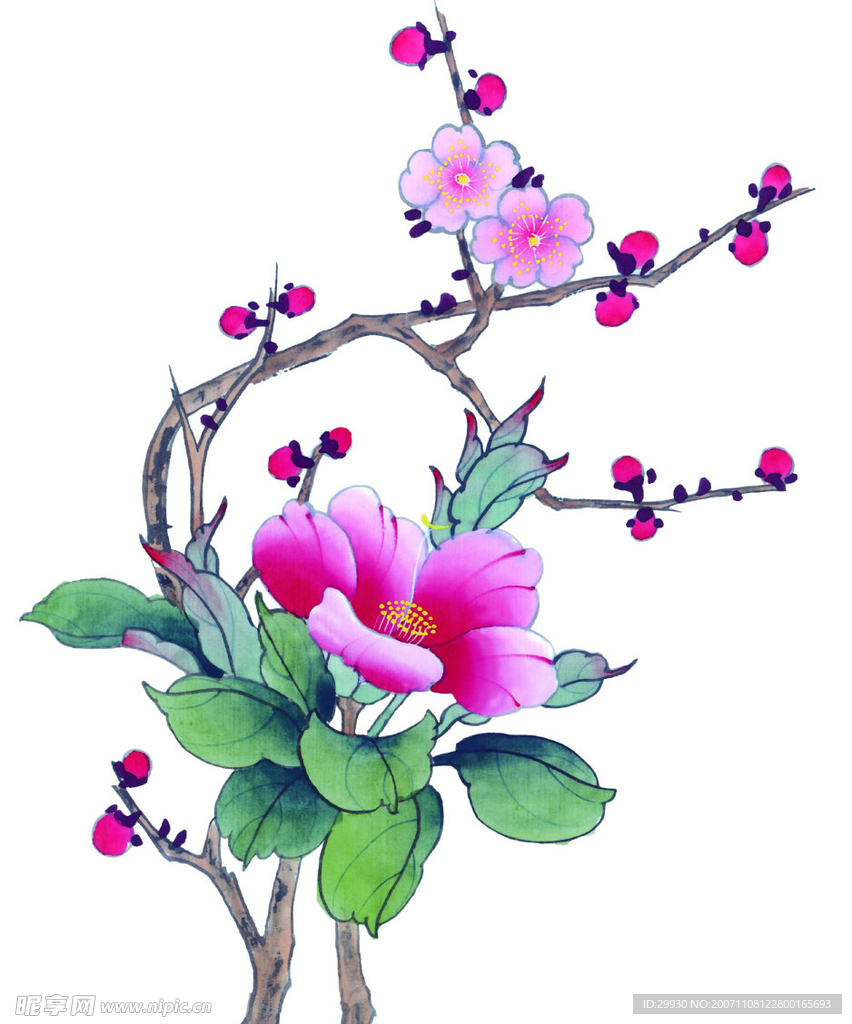 花