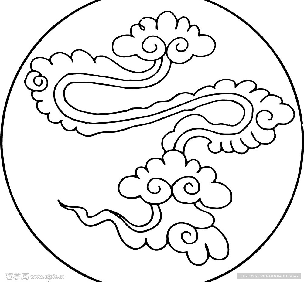 中国传统矢量 图案