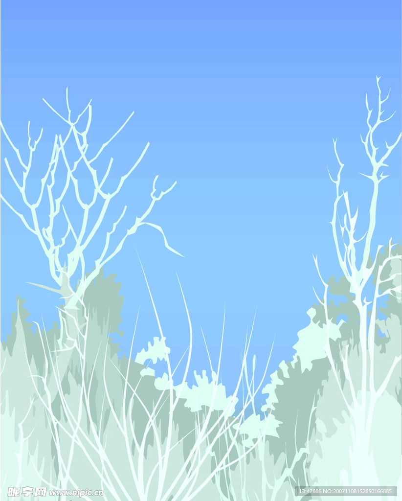 矢量风景背景14