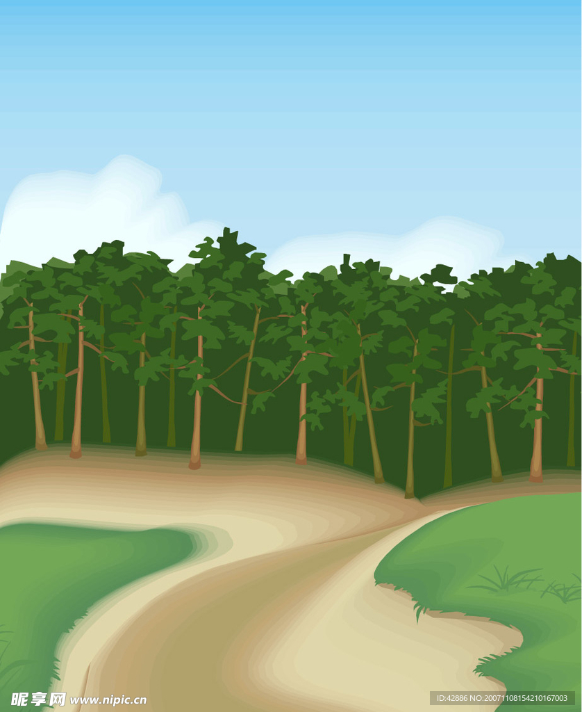 矢量风景背景30