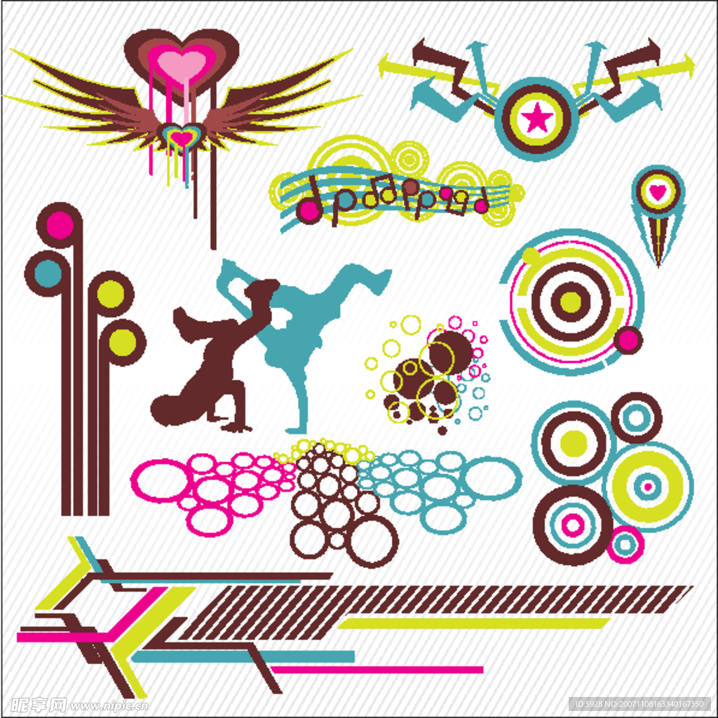 矢量流行设计元素