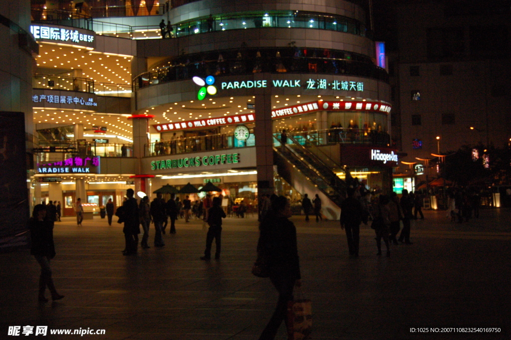城市夜风景