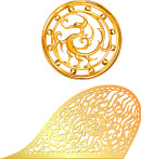 金色龙纹
