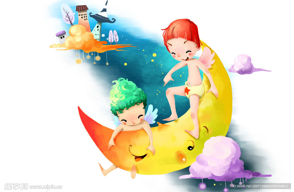 儿童联谊PSD分层图片