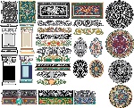 精品-维多利亚-时尚边角框-