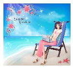 海边美女