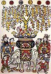 中国民间艺术014-文武财神献宝图