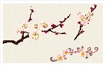 梅\桃花水墨效果系列05 cdr