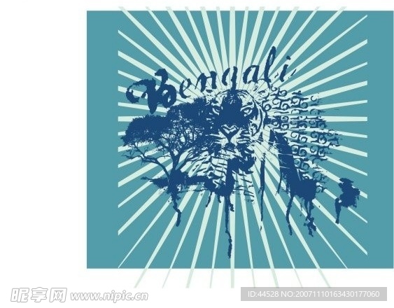 CorelDRAW动物组合