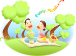 韩国插画,情人节之情侣系列