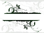 时尚花纹元素矢量素材