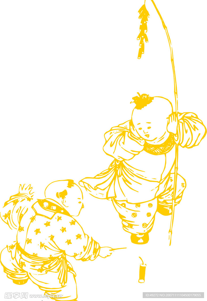 新年素材(儿童2)