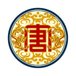 龙 徽章PSD
