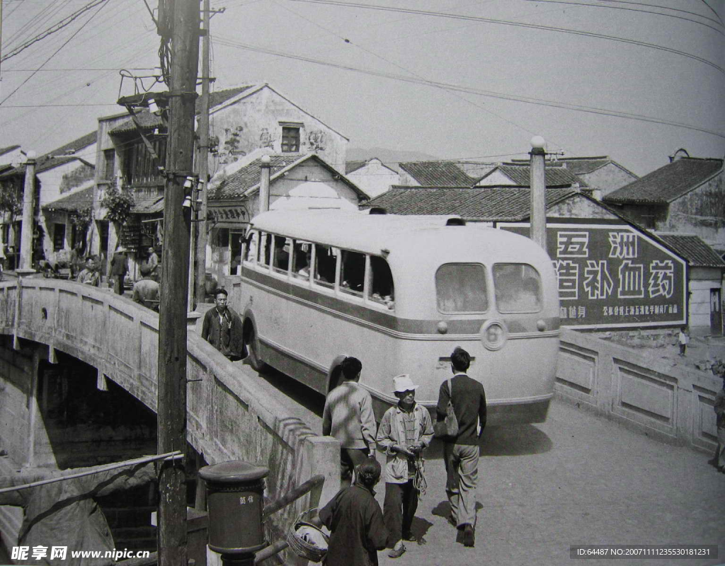 50年代无锡公交车