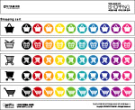 韩国电子商务矢量图标